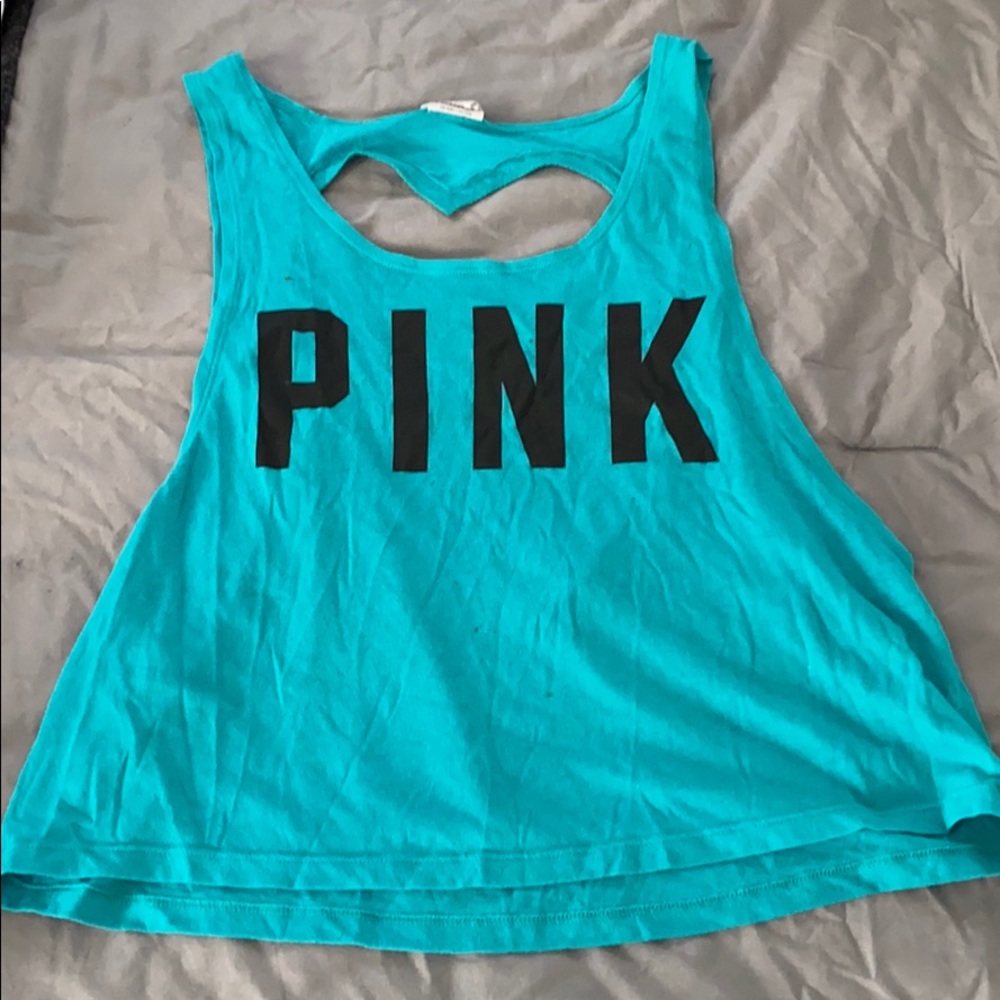Teal PINK tank